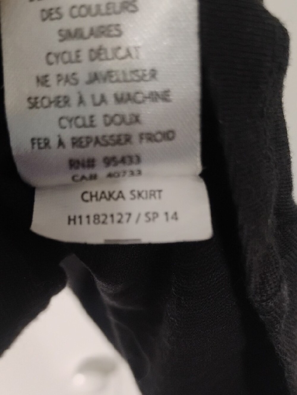 Horny Toad Black Chaka Skirt - Picture 4 of 5